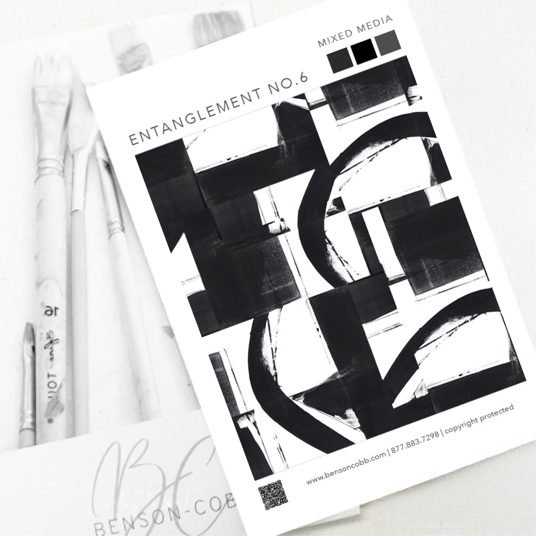 Entanglement No.6 Canvas Sample