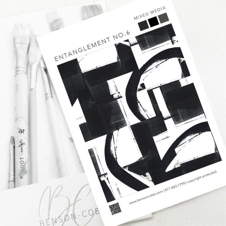 Entanglement No.6 Canvas Sample