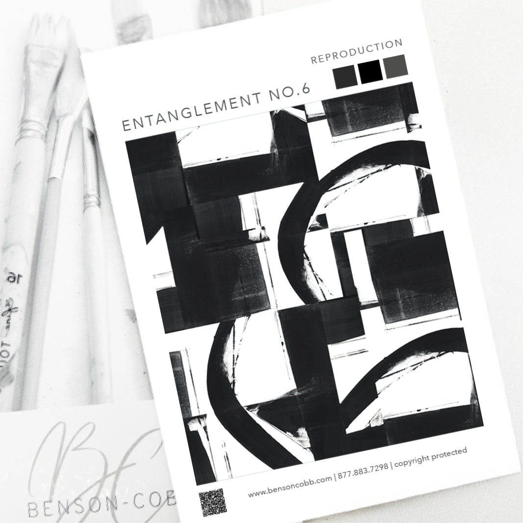 Entanglement No.6 Canvas Sample