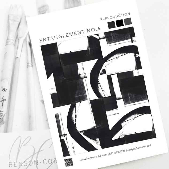 Entanglement No.6 Canvas Sample