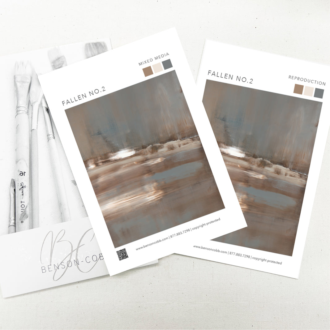 Fallen No.2 Canvas Sample