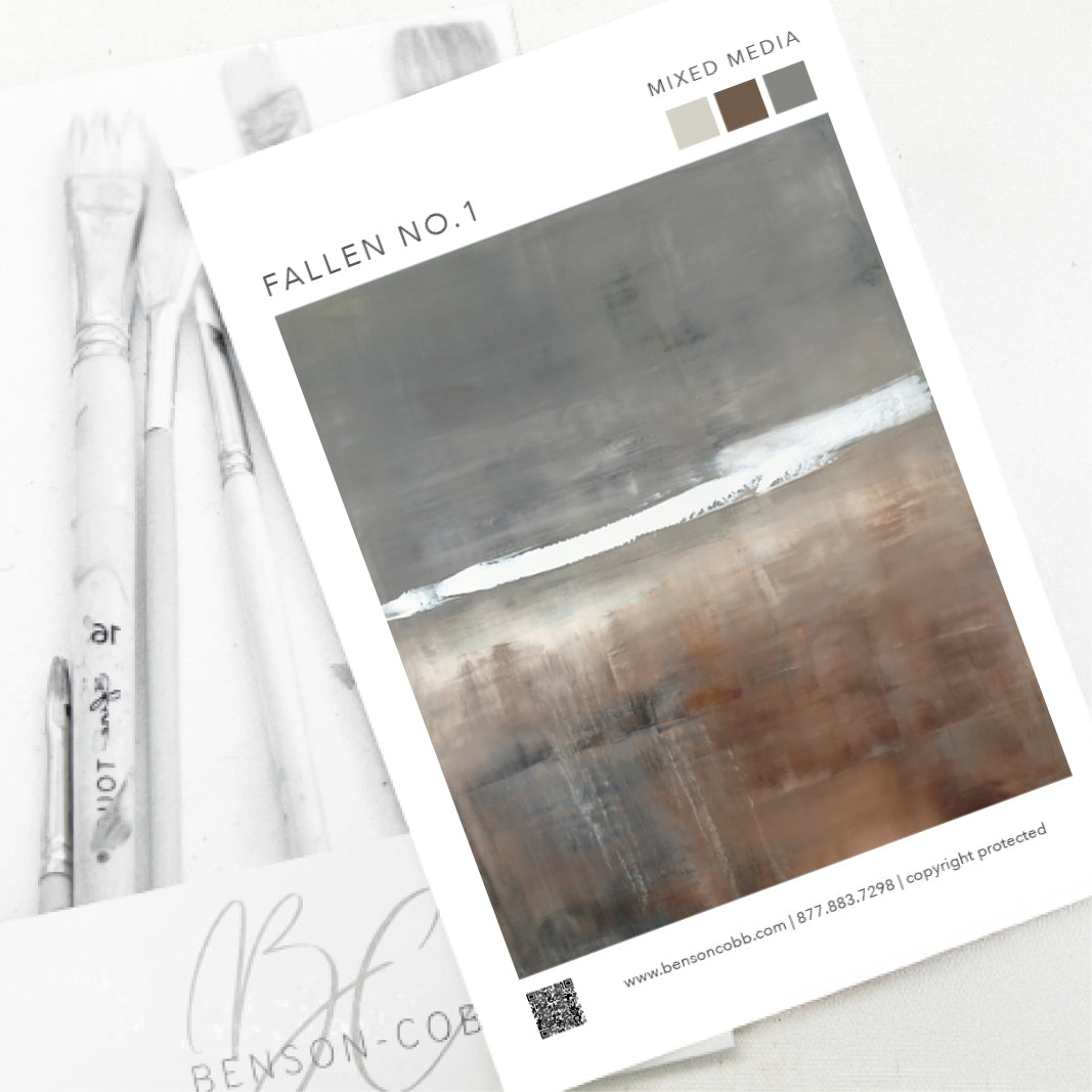 Fallen No.1 Canvas Sample