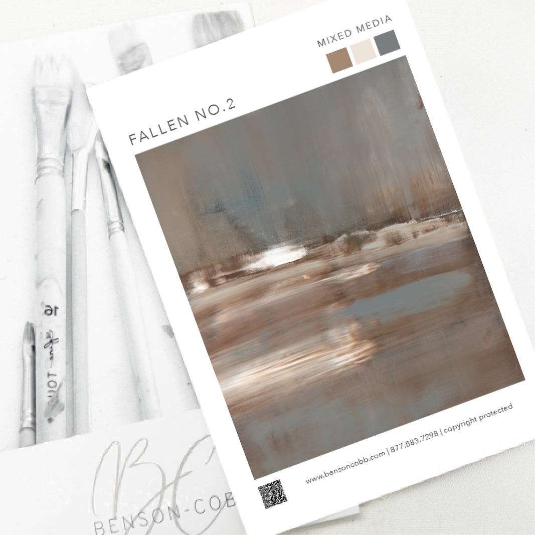 Fallen No.2 Canvas Sample