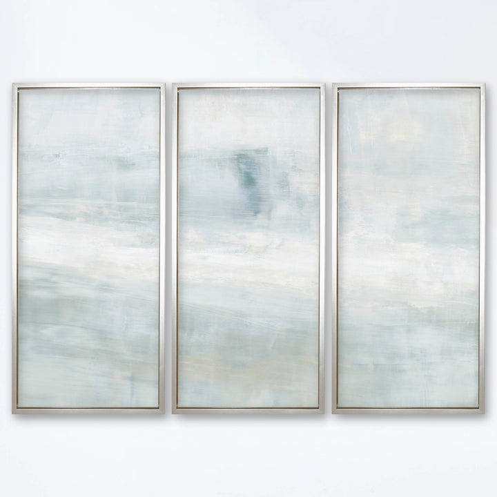 Filtered 20x45" Triptych | Sterling Frame