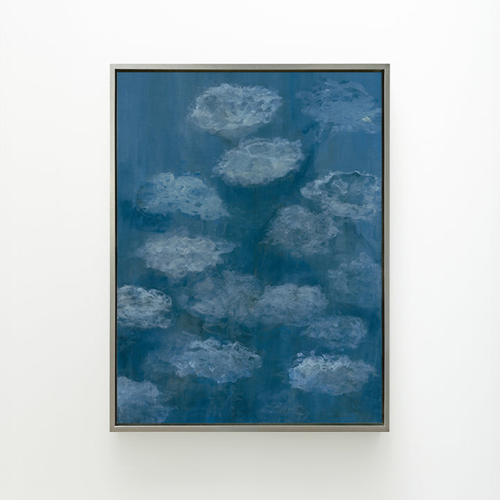 Fiori in Blue-Canvas Options