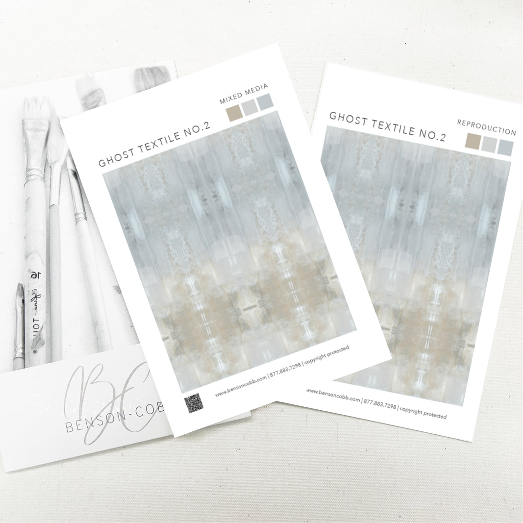 Ghost Textile No.2 Canvas Sample