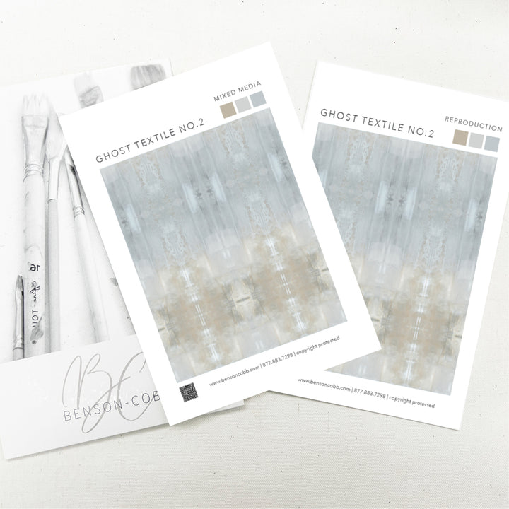 Ghost Textile No.2 Canvas Sample