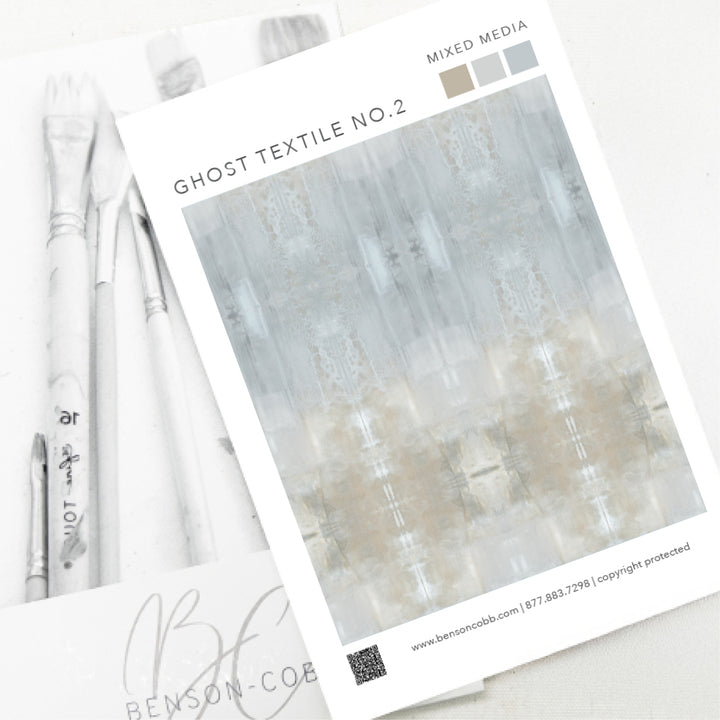 Ghost Textile No.2 Canvas Sample