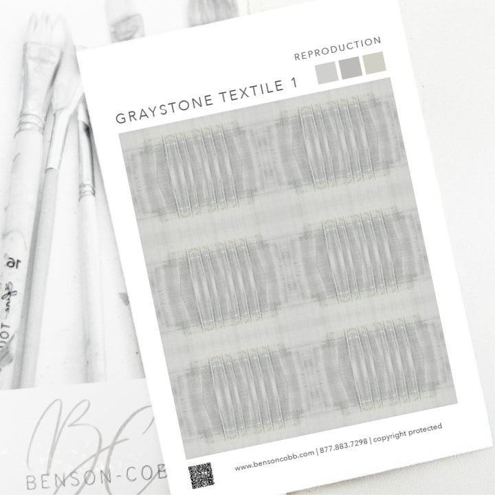 Graystone Textile No.1 Canvas Sample