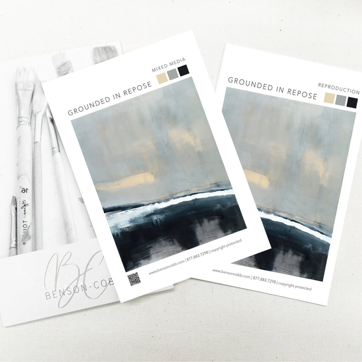 Grounded in Repose Canvas Sample