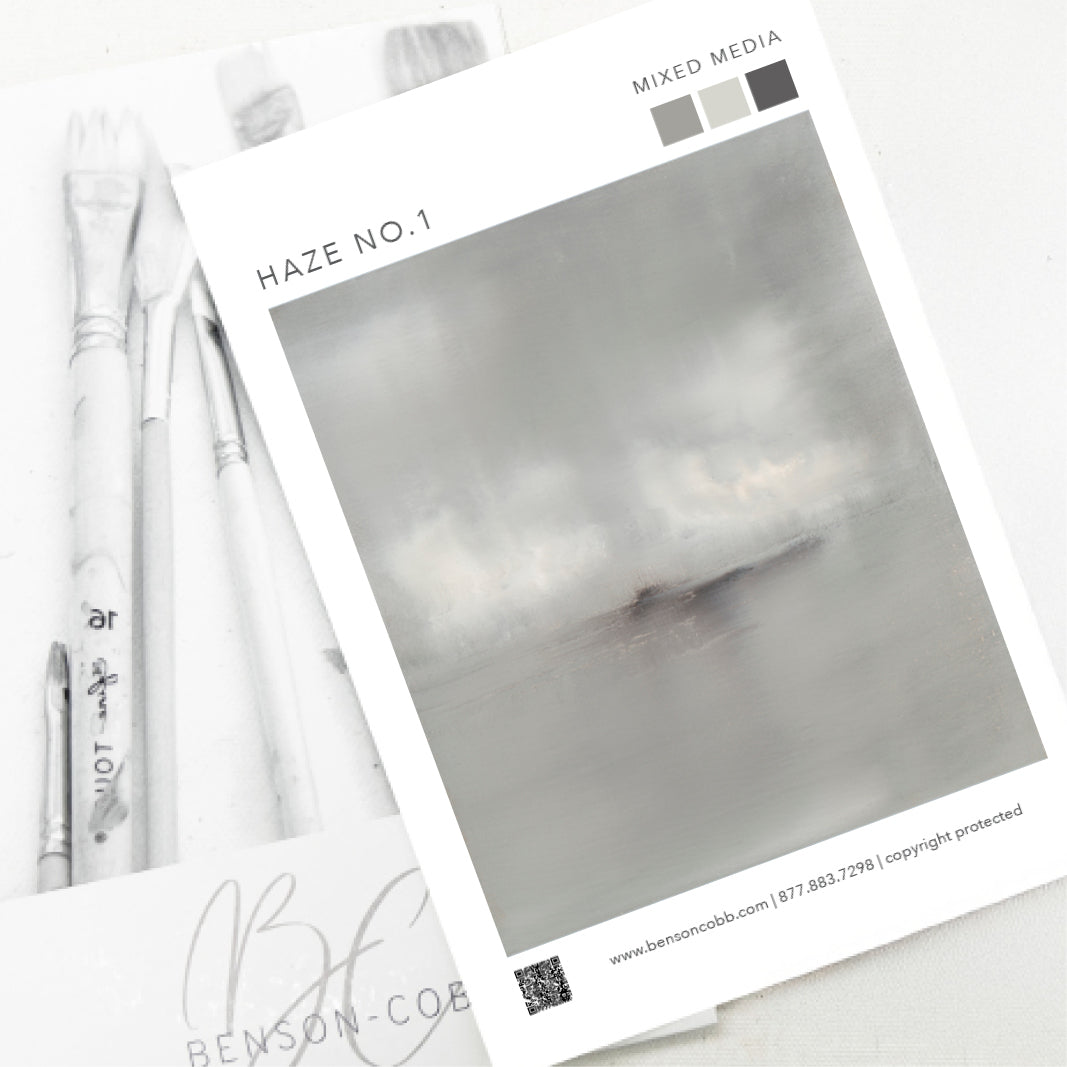 Haze No.1 Canvas Sample