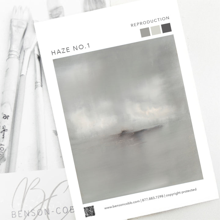 Haze No.1 Canvas Sample