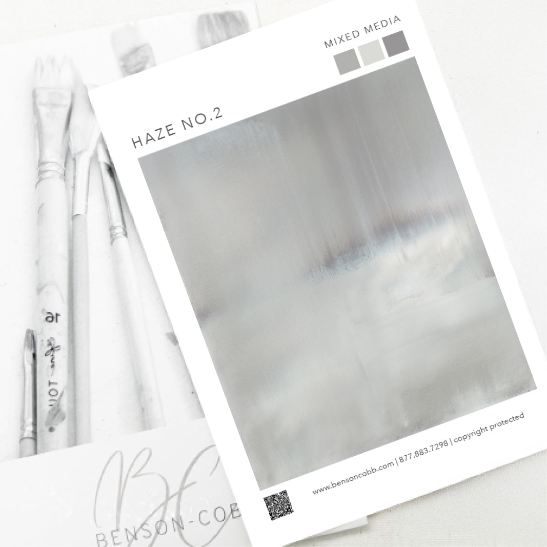 Haze No. 2 Canvas Sample