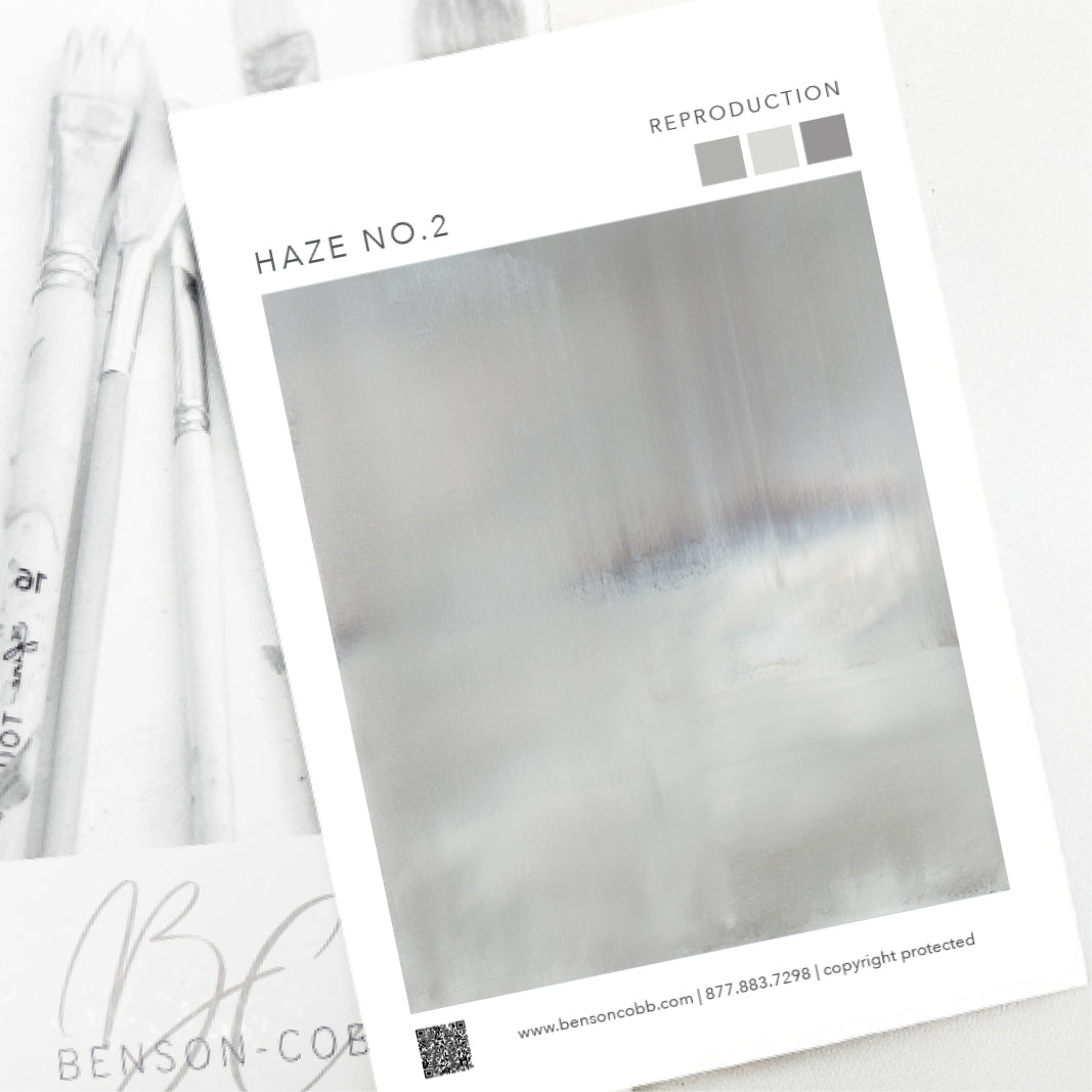 Haze No. 2 Canvas Sample