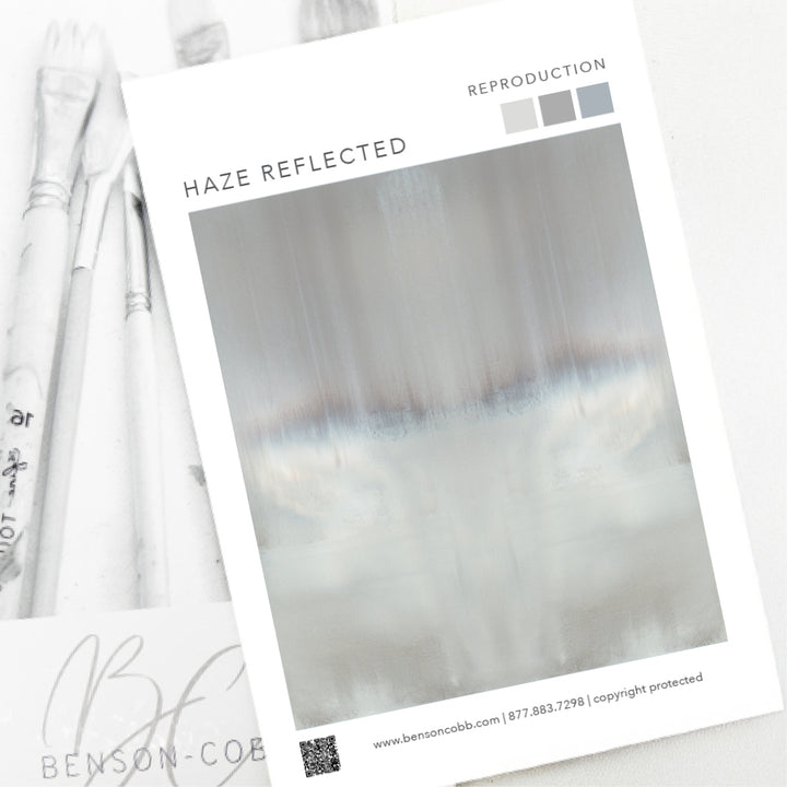 Haze Reflected Canvas Sample