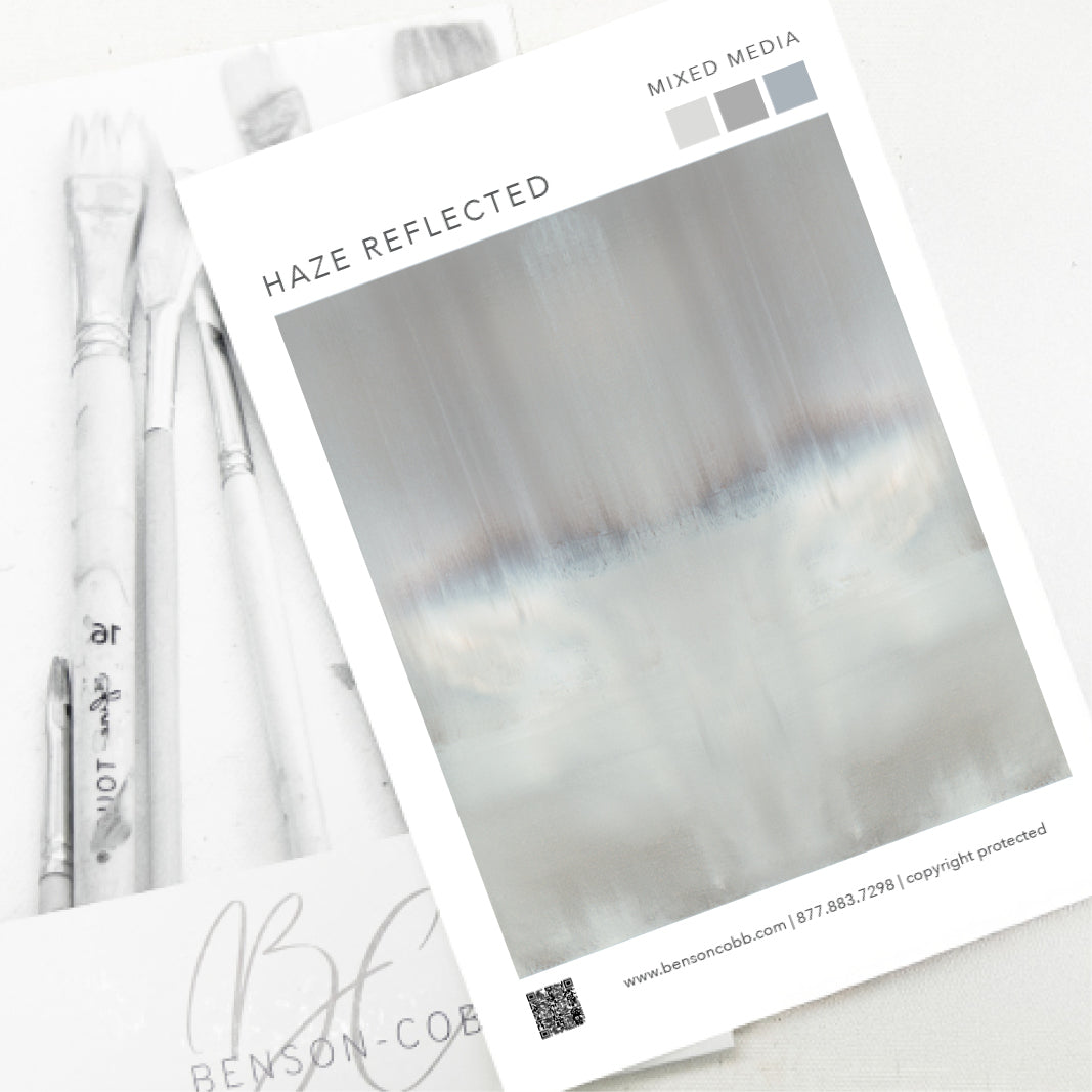 Haze Reflected Canvas Sample