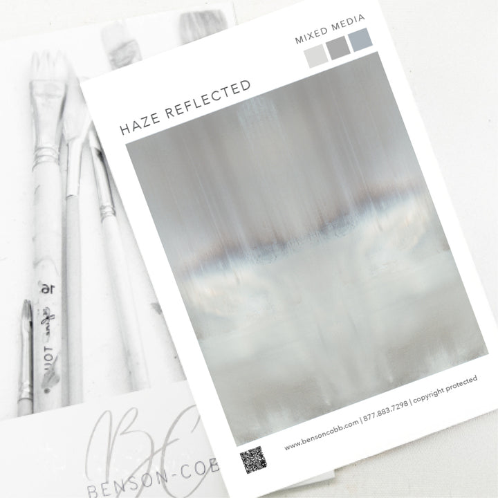 Haze Reflected Canvas Sample