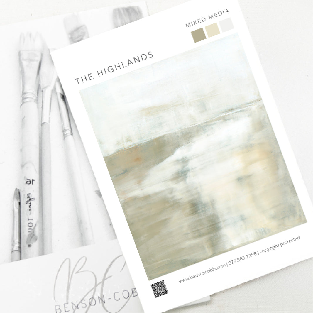 Highlands Canvas Sample