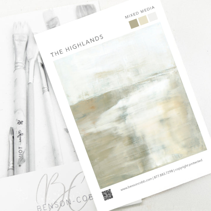 Highlands Canvas Sample