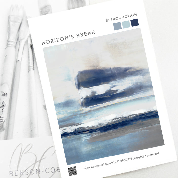 Horizon's Break Canvas Sample