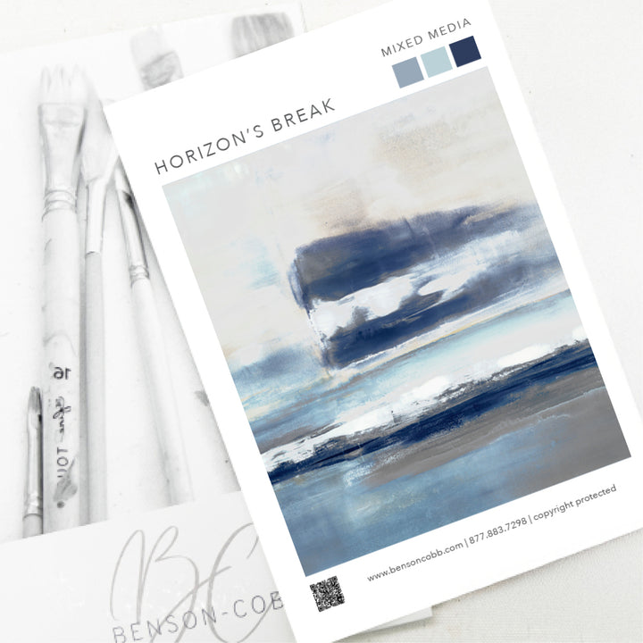 Horizon's Break Canvas Sample