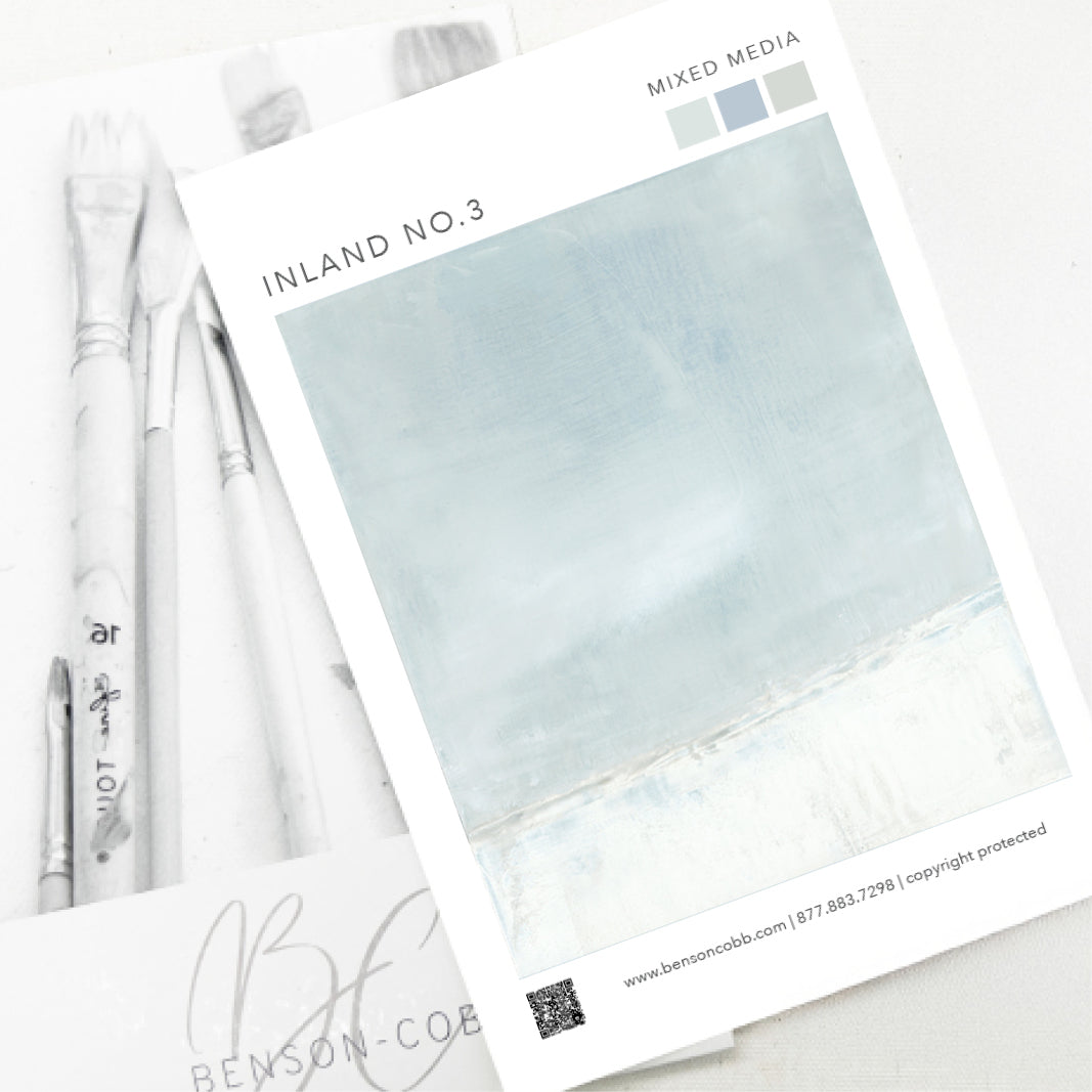 Inland No.3 Canvas Sample