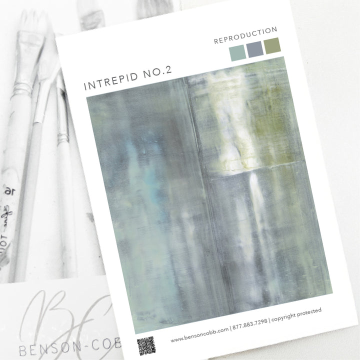 Intrepid No.2 Canvas Sample