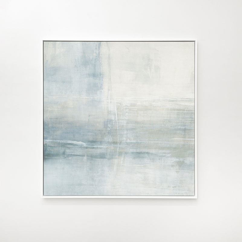 Intuition 48x48" | White Float Frame