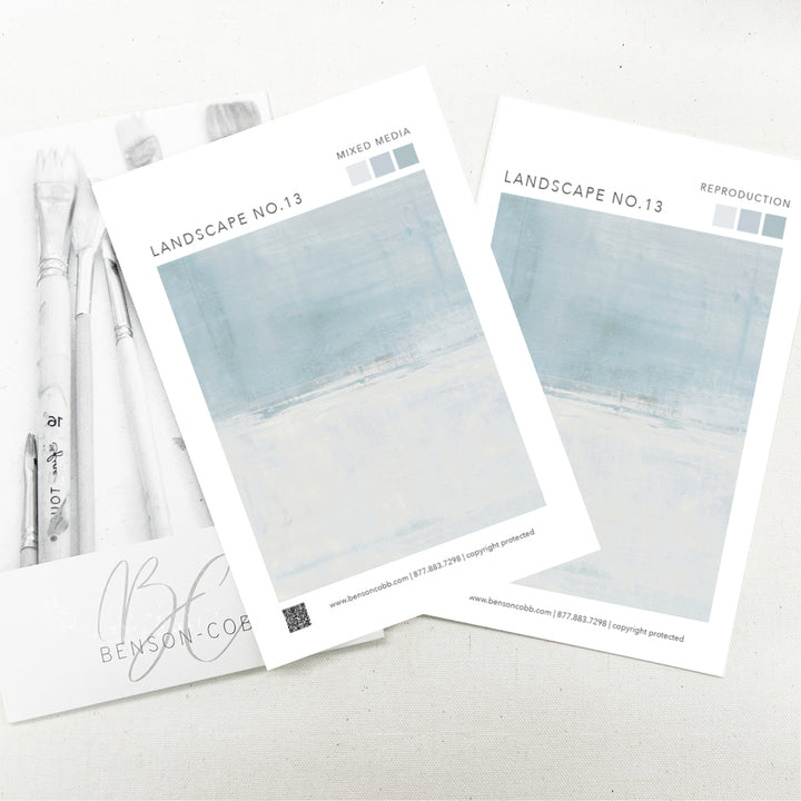 Landscape No. 13 Canvas Sample