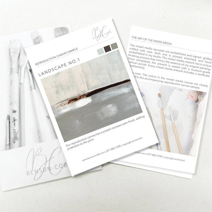 Landscape No. 1 Canvas Sample