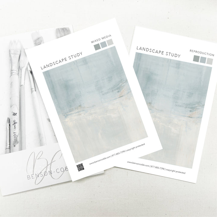 Landscape Study Canvas Sample