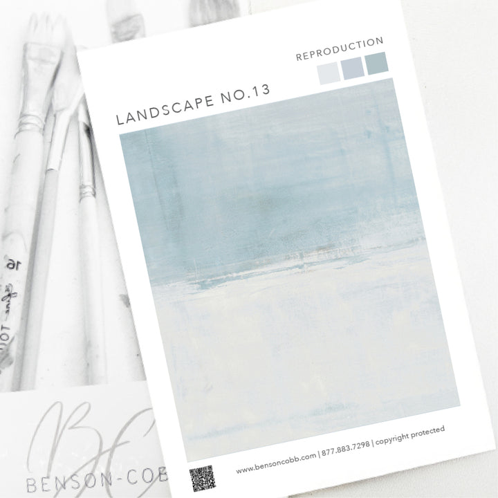 Landscape No. 13 Canvas Sample