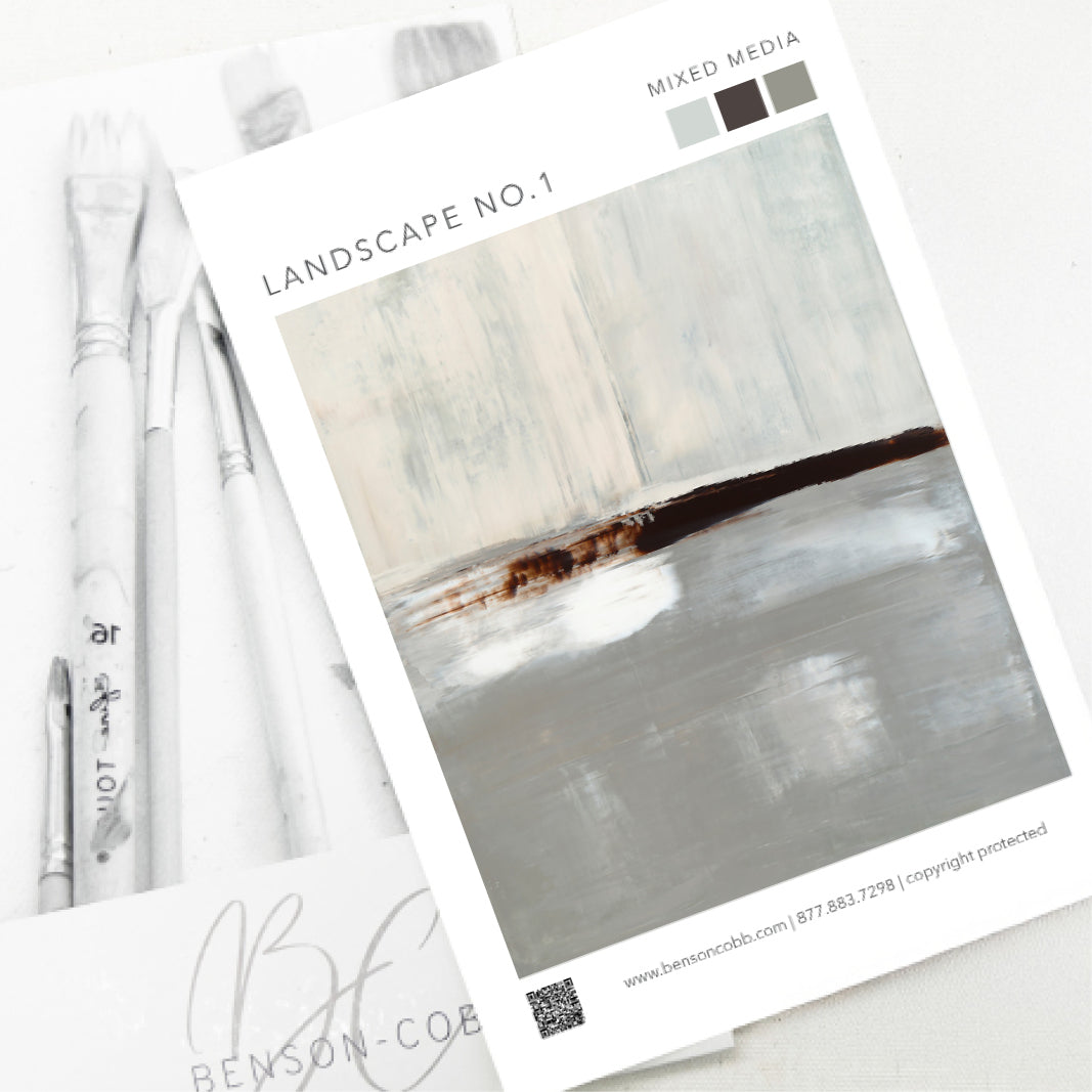 Landscape No. 1 Canvas Sample