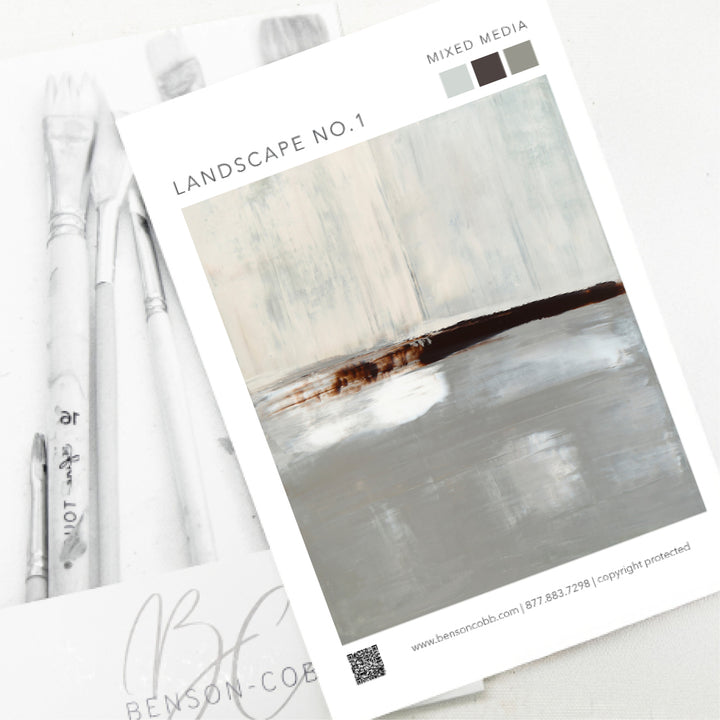 Landscape No. 1 Canvas Sample