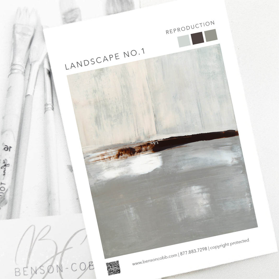 Landscape No. 1 Canvas Sample