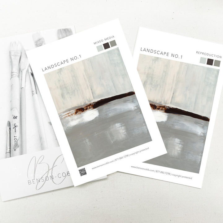 Landscape No. 1 Canvas Sample