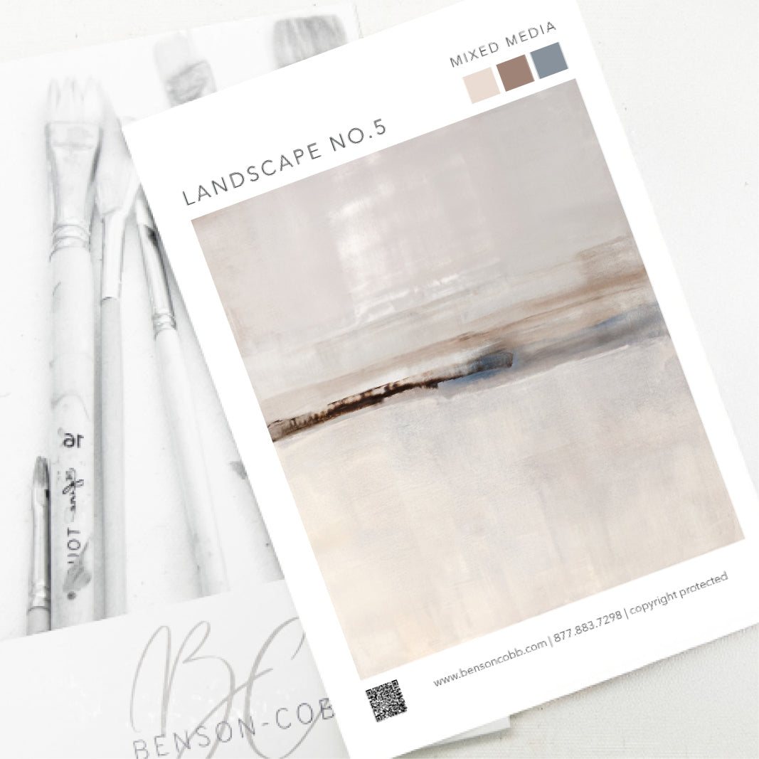 Landscape No.5 Canvas Sample