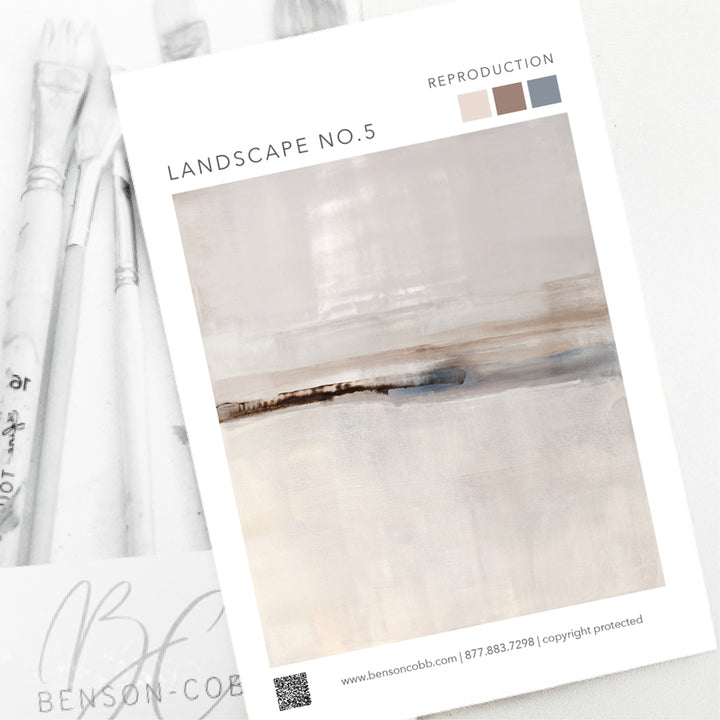 Landscape No.5 Canvas Sample