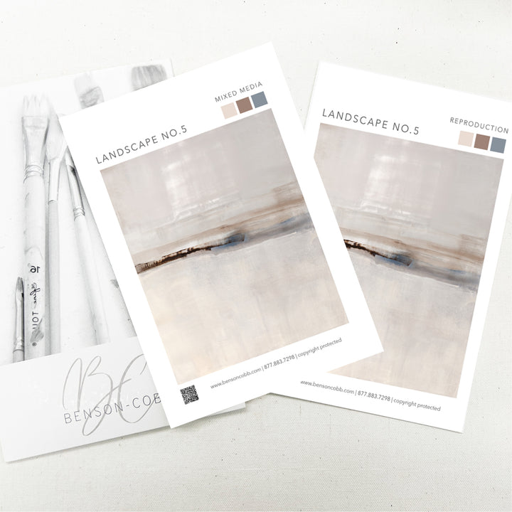 Landscape No.5 Canvas Sample