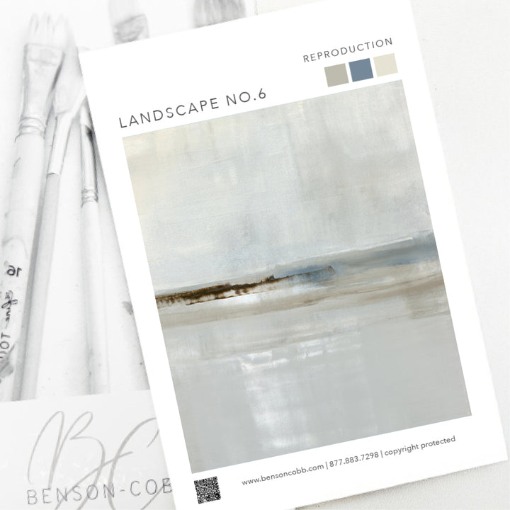 Landscape No.6 Canvas Sample