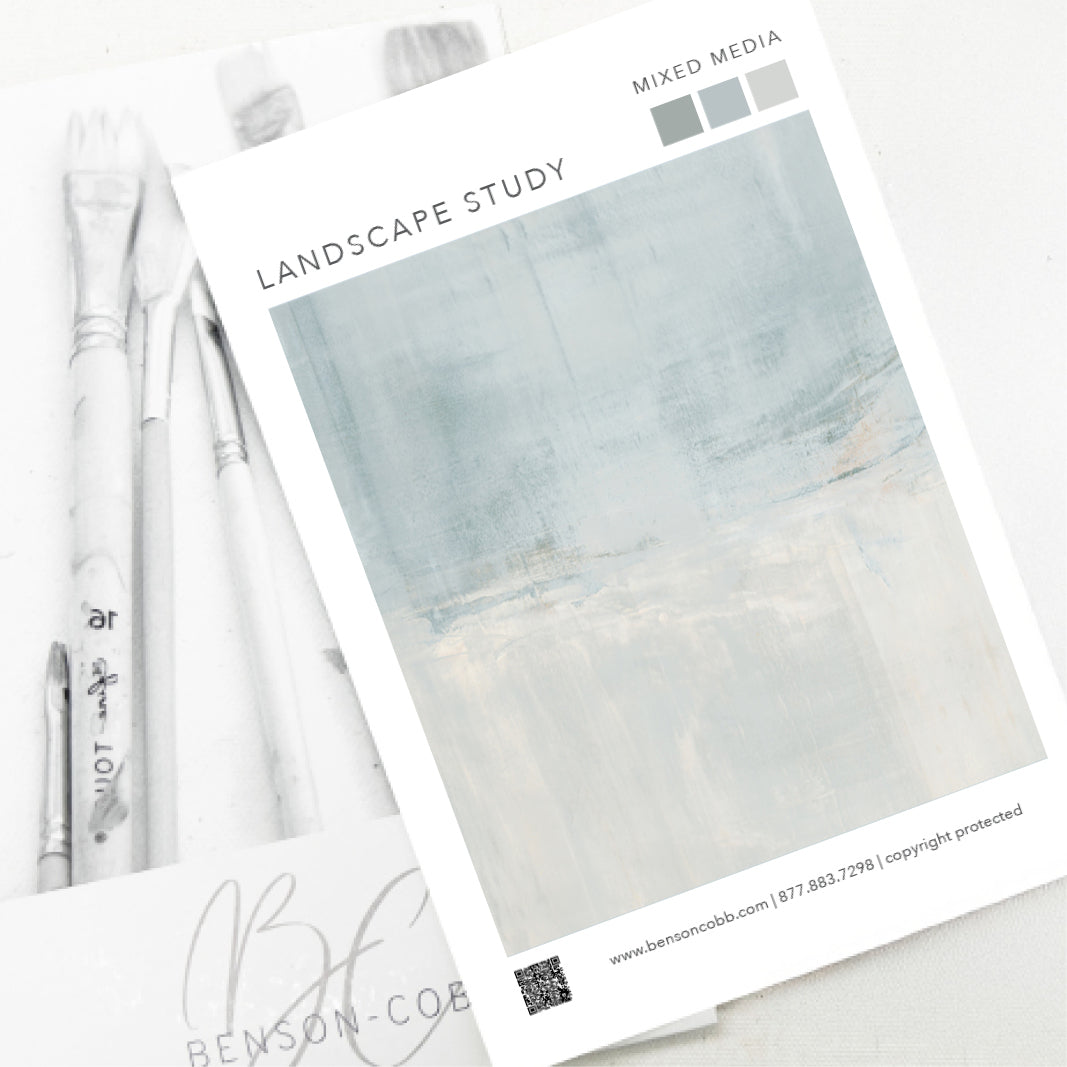 Landscape Study Canvas Sample