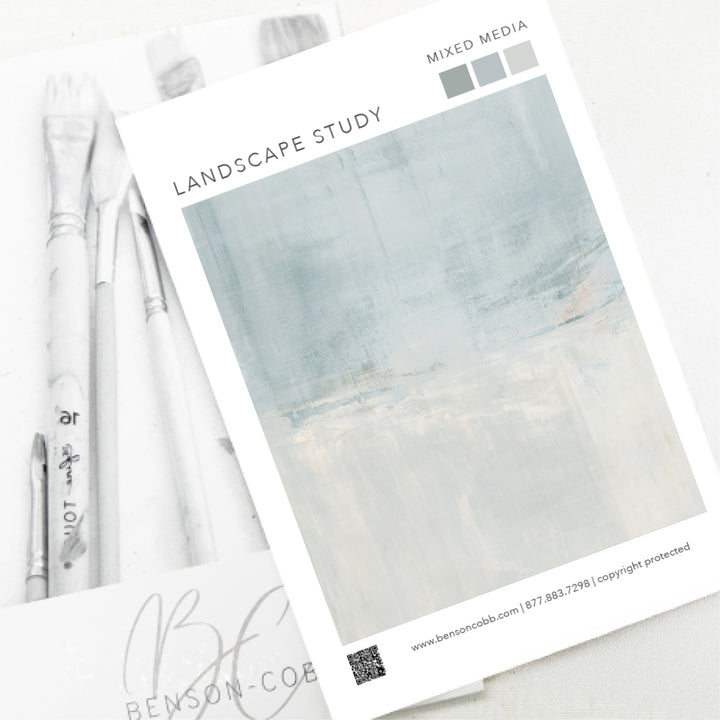 Landscape Study Canvas Sample