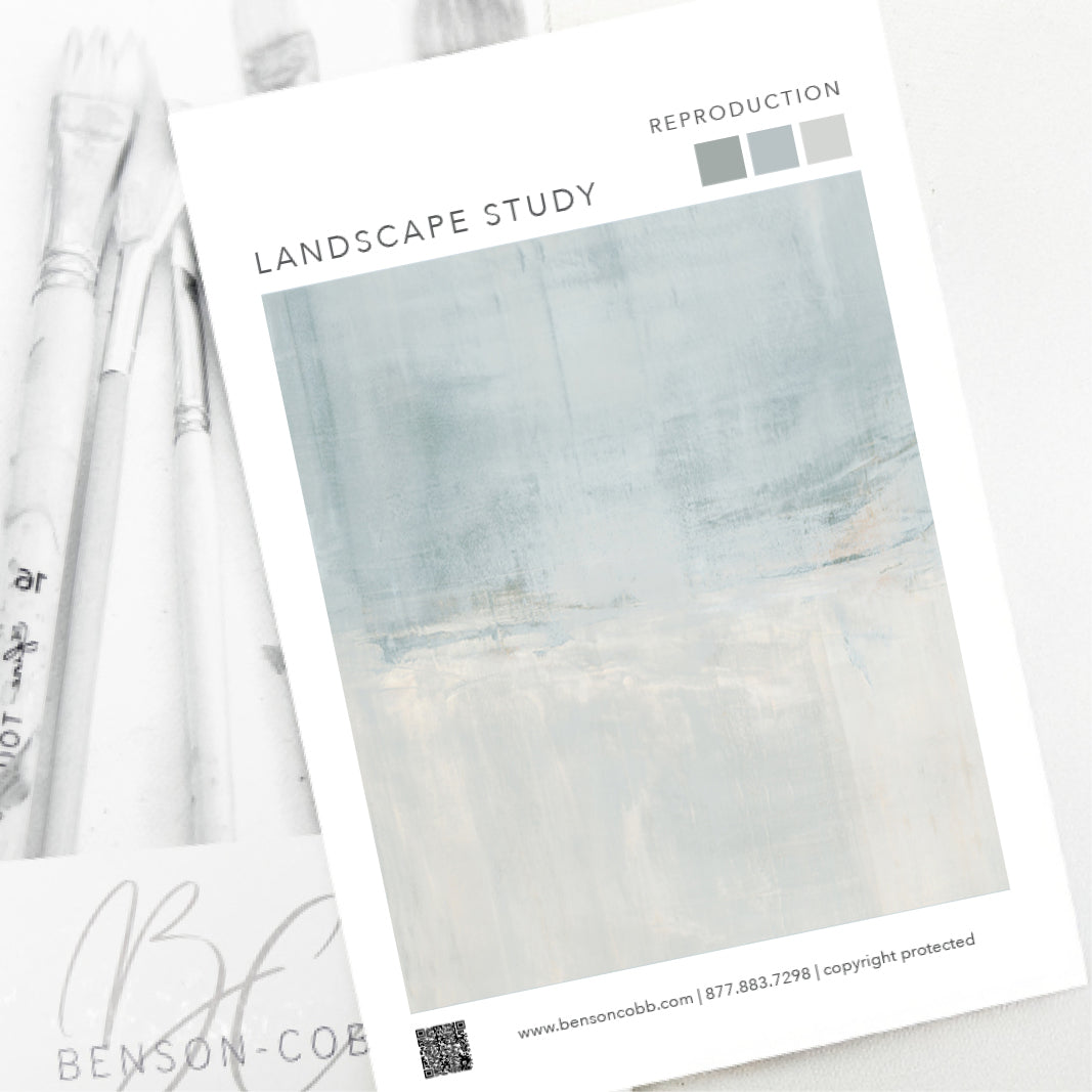 Landscape Study Canvas Sample