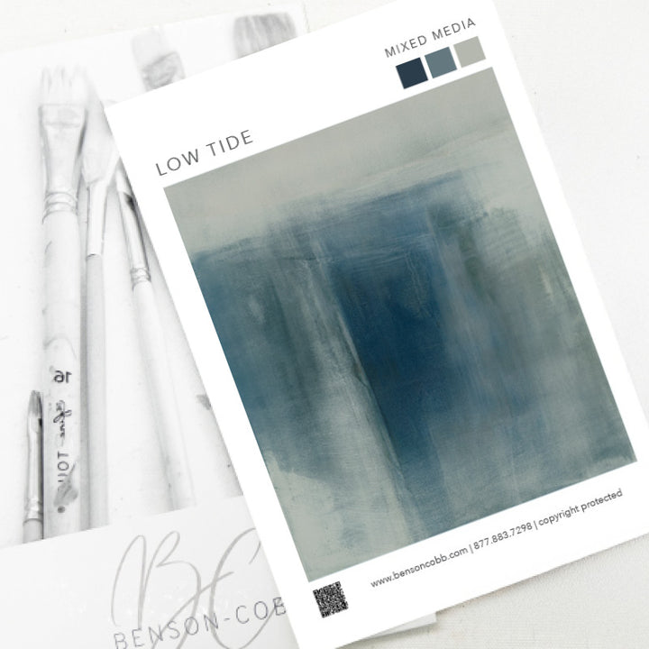 Low Tide Canvas Sample