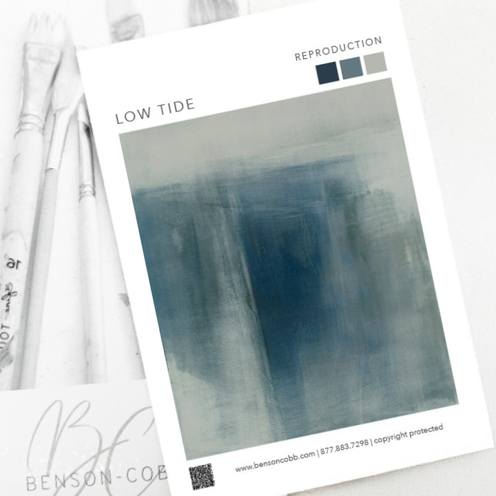 Low Tide Canvas Sample