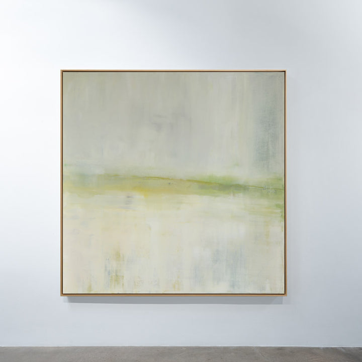 Mesa in Light 72x72"  | Natural Frame