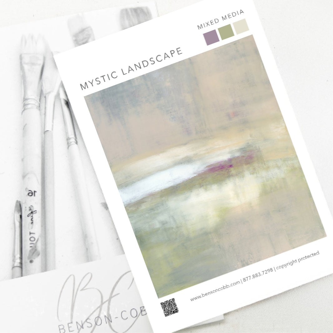 Mystic Landscape Canvas Sample