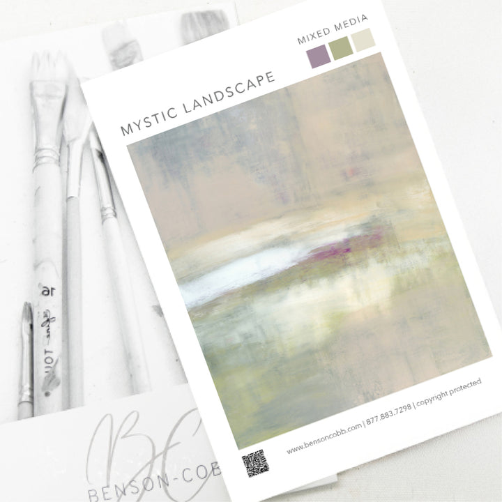 Mystic Landscape Canvas Sample