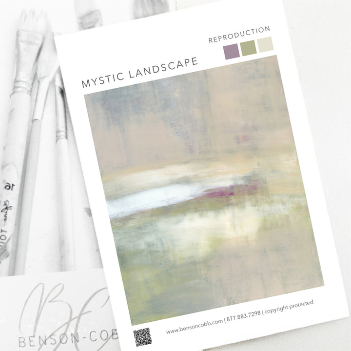 Mystic Landscape Canvas Sample