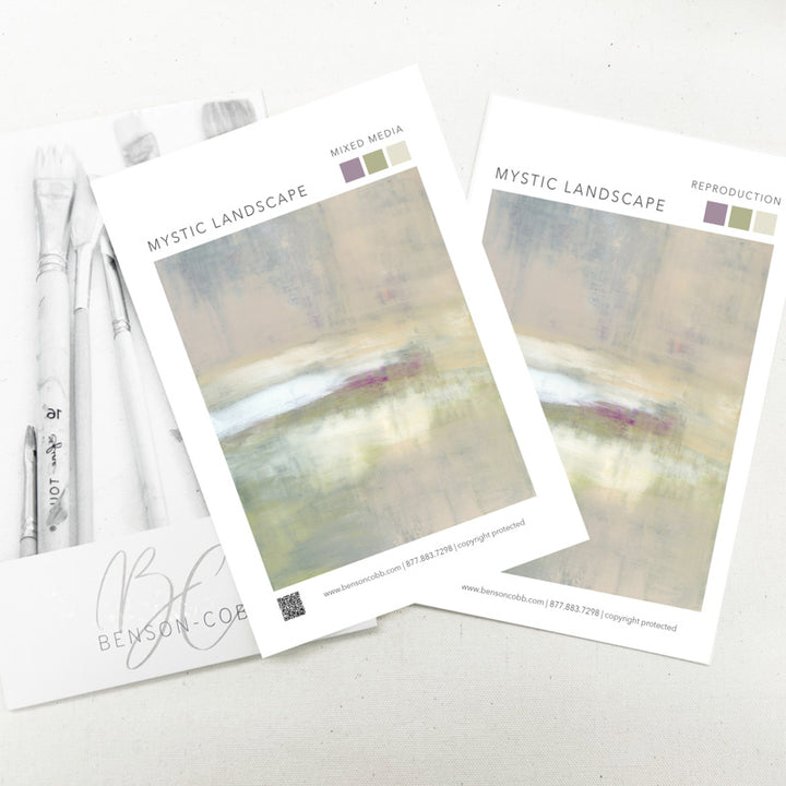 Mystic Landscape Canvas Sample